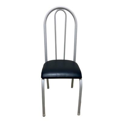 Kit 6 Cadeiras para Cozinha Requinte Branco/Preto - Wj Design