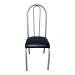 Kit 6 Cadeiras para Cozinha Requinte Branco/Preto - Wj Design