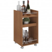 Bar Adega Brito 1 Prateleira Cinamomo - Pnr Móveis