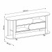 Rack para TV Até 65 Polegadas Ciclo 2 Portas Naturale/Terracota - Pnr Móveis