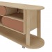 Rack para TV Até 65 Polegadas Ciclo 2 Portas Naturale/Terracota - Pnr Móveis