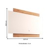 Rack com Painel para TV Até 50 Polegadas Orlando 1 Porta de Correr Canelato 3d - Panorama Móveis