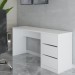 Mesa para Computador Home Office 3 Gavetas Branco - Panorama Móveis