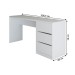 Mesa para Computador Home Office 3 Gavetas Branco - Panorama Móveis