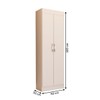Armário Multiuso Clean 2 Portas Branco - Panorama Móveis