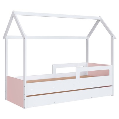 Cama Infantil Bicama Soninho Branco/Rosa - Panorama Móveis