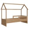 Cama Infantil Montessoriana Soninho Oak - Panorama Móveis