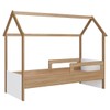 Cama Infantil Montessoriana Soninho Oak/Branco - Panorama Móveis