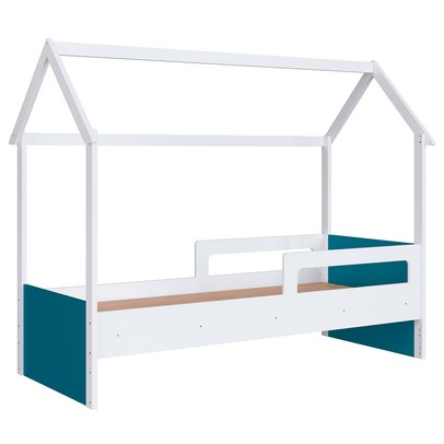 Cama Infantil Montessoriana Soninho Branco/Azul - Panorama Móveis