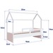 Cama Infantil Montessoriana Soninho Branco/Rosa - Panorama Móveis