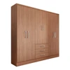 Guarda-Roupa Casal Vigo 6 Portas 3 Gavetas Cinamomo - Panorama Móveis