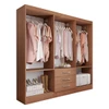Guarda-Roupa Casal Vigo 6 Portas 3 Gavetas Cinamomo - Panorama Móveis