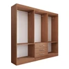 Guarda-Roupa Casal Vigo 6 Portas 3 Gavetas Cinamomo - Panorama Móveis