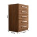 Cômoda 5 Gavetas Savana Cinamomo - Panorama Móveis