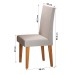 Mesa de Jantar 4 Lugares Floripa Mel/Blonde/Veludo Marfim - Viero Móveis