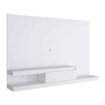 Painel para TV Até 60 Polegadas Luxor 1 Gaveta Branco - Panorama Móveis