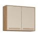 Armário Aéreo Cozinha 80 Cm Salvador 2 Portas Cinamomo/Off White - Valdemóveis