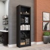 Armário para Escritório 2 Portas Londres Preto - Panorama Móveis