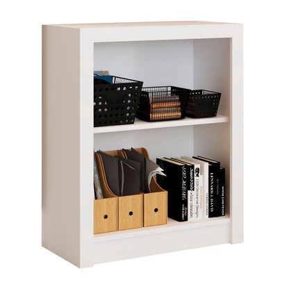 Armário para Escritório Eva 2 Portas Baixo Branco - Panorama Móveis