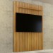Painel para TV Até 55 Polegadas Vitória 1380 Cinamomo - Valdemóveis