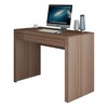 Mesa Escrivaninha 1 Gaveta Home Office Amêndoa - Panorama Móveis