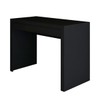 Mesa Escrivaninha 1 Gaveta Home Office Preto - Panorama Móveis