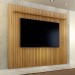 Painel para TV Até 80 Polegadas Vitória Cinamomo 2276 - Valdemóveis
