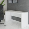 Mesa Escrivaninha Berlim 163 Cm Branco - Panorama Móveis