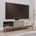 Rack para TV Até 75 Polegadas Veneza 1 Porta 2 Gavetas Off White - Colibri