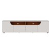 Rack para TV Até 75 Polegadas Santorini 4 Portas Off White/Freijó - Colibri