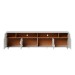 Rack para TV Até 75 Polegadas Santorini 4 Portas Off White/Freijó - Colibri