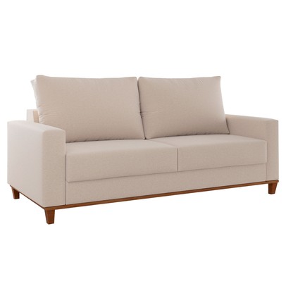 Sofá 2 Lugares Gibran Linho Bronze - Vian