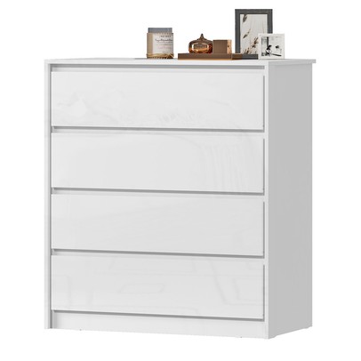 Cômoda Carla 4 Gavetas Branco - Mx Móveis