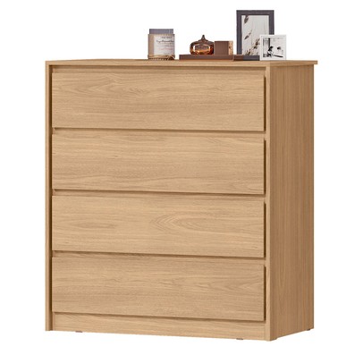 Cômoda Carla 4 Gavetas Castanho - Mx Móveis