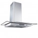 Coifa de Parede Vidro Reto Inox Duto Slim 60 Cm 220v - Nardelli