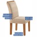 Mesa de Jantar 4 Lugares Austin Cinamomo/Off White/Suede Pena - Panorama Móveis