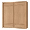 Guarda-Roupa Casal Tripoli 100% Mdf 2 Portas 4 Gavetas Castanho - Mx Móveis