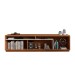 Rack para TV Até 75 Polegadas Columbus 1 Porta Naturalle/Off White - Panorama Móveis
