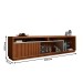 Rack para TV Até 75 Polegadas Columbus 1 Porta Naturalle/Off White - Panorama Móveis