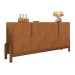 Buffet Lizz 4 Portas 2 Prateleiras Cedro - Casa D