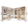Closet Casal Darwin Duo 8 Gavetas Branco - Panorama Móveis