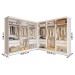 Closet Casal Darwin Duo 8 Gavetas Branco - Panorama Móveis