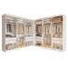 Closet Casal Darwin Duo 8 Gavetas Branco - Panorama Móveis