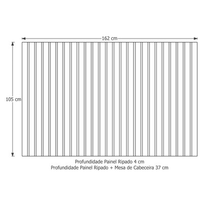 Cabeceira Queen Maracá Ripado Nature - Jb Bechara