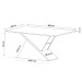Mesa de Jantar 6 Lugares Fusion Mel/Blonde/Cinza - Viero Móveis