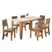 Mesa de Jantar 6 Lugares Virtus Mel/Blonde/Pérola - Viero Móveis