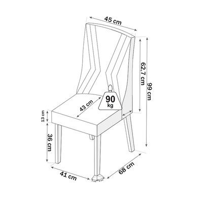 Mesa de Jantar 8 Lugares Luxury com Vidro Mel/Off White/Bronze - Viero Móveis