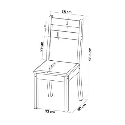 Mesa de Jantar 4 Lugares Merlot com Vidro Mel/Bombom/Off White - Viero Móveis