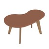Mesa de Centro Flora 100% Mdf Terracota - Pnr Móveis