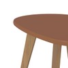Mesa de Centro Flora 100% Mdf Terracota - Pnr Móveis